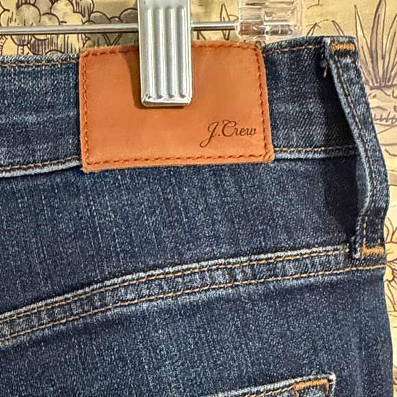 J. Crew Dark Indigo Ankle Jeans - Picture 6 of 8